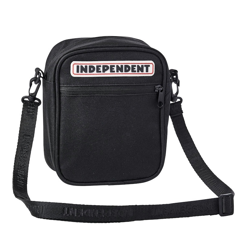 INDEPENDENT　ミニショルダーバッグ　"BAR LOGO SIDE BAG"　(Black)