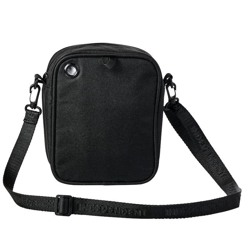 INDEPENDENT　ミニショルダーバッグ　"BAR LOGO SIDE BAG"　(Black)