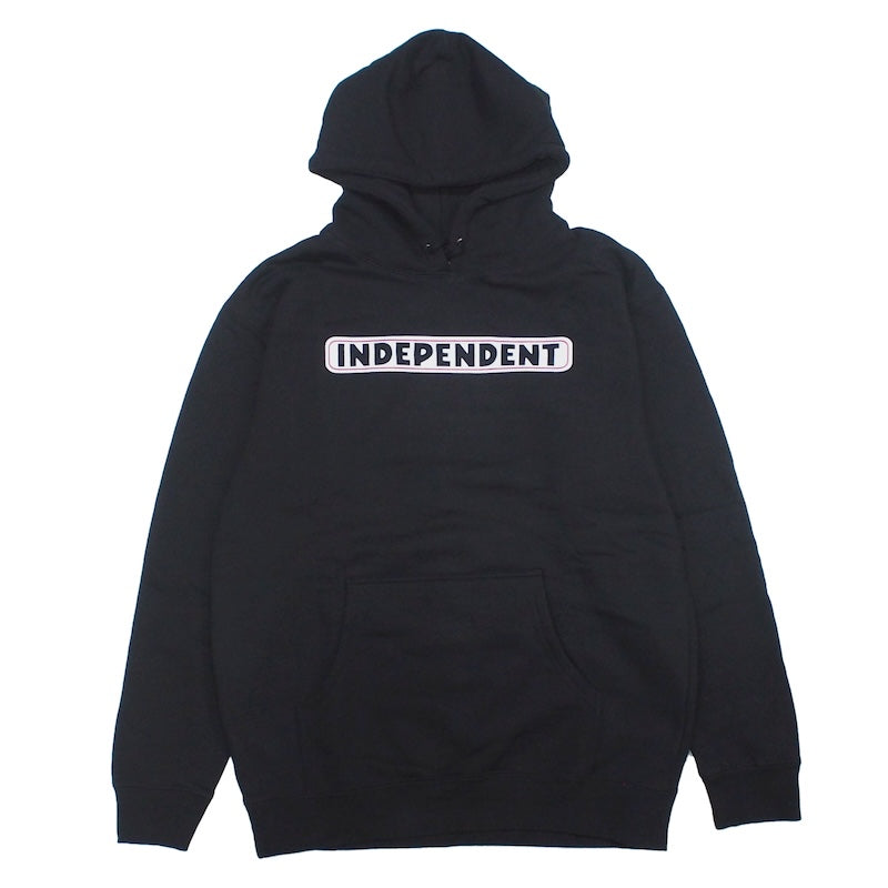 INDEPENDENT　パーカー　"BAR LOGO PULLOVER HOODIE"　(Black)