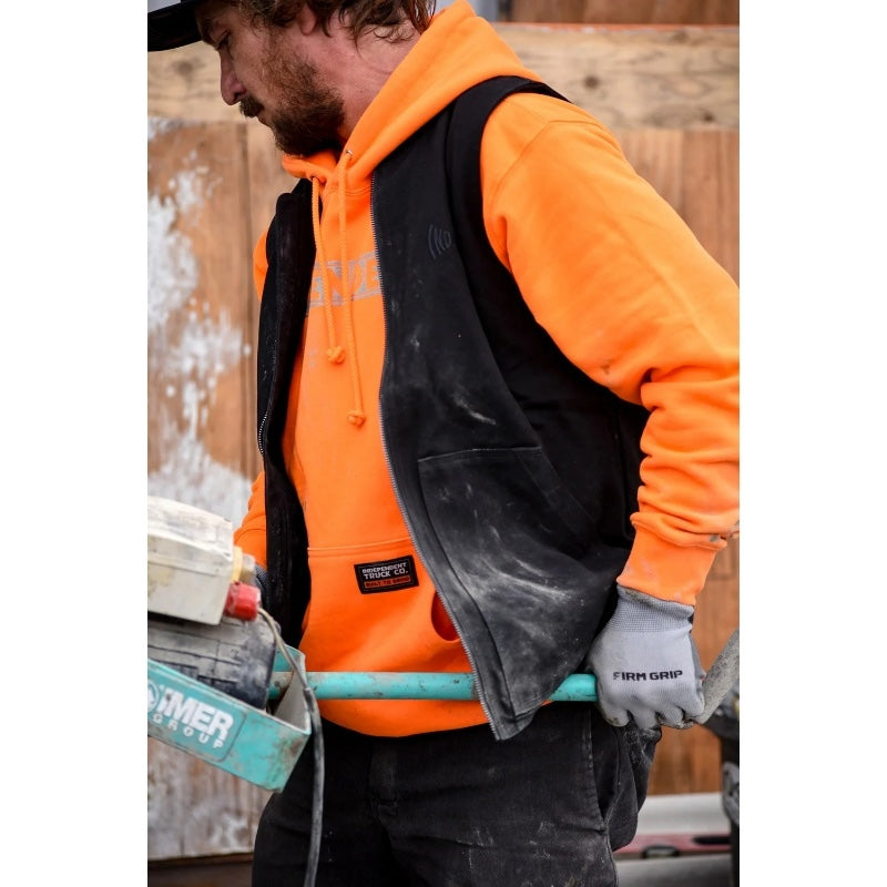 INDEPENDENT　ベスト　"BUILT TO GRIND CANVAS VEST"　(Black)