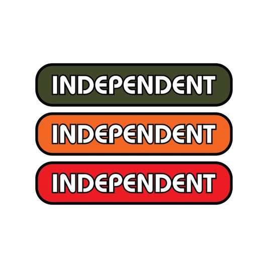 INDEPENDENT　ステッカー　"B/C GROUNDWORK STICKER 4'"