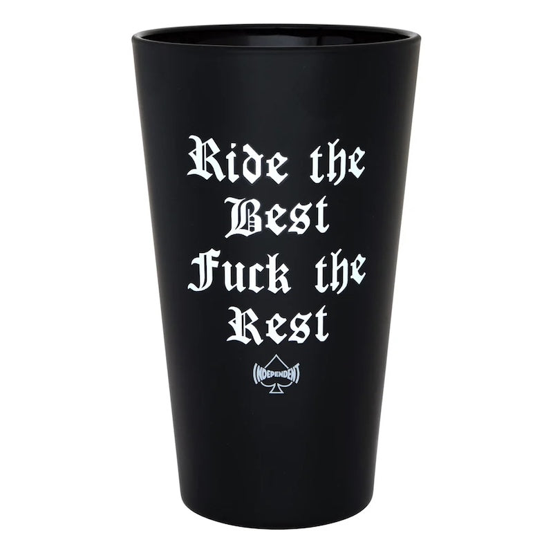 INDEPENDENT x MOTÖRHEAD　パイントグラス　"MOTÖRHEAD WARPIG PINT GLASS"　(Black)