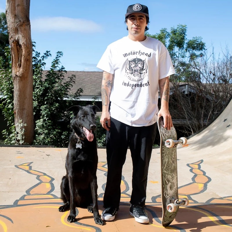 INDEPENDENT x MOTÖRHEAD　Tシャツ　"MOTÖRHEAD WARPIG TEE"　(White)
