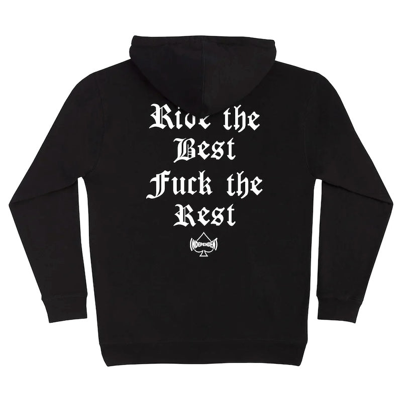 INDEPENDENT x MOTÖRHEAD　パーカー　"MOTÖRHEAD WARPIG PULLOVER HOODIE"　(Black)