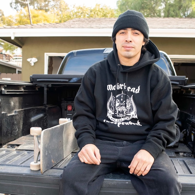 INDEPENDENT x MOTÖRHEAD　パーカー　"MOTÖRHEAD WARPIG PULLOVER HOODIE"　(Black)