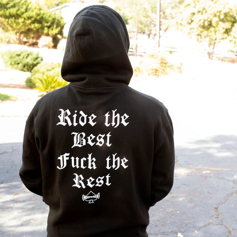 INDEPENDENT x MOTÖRHEAD　パーカー　"MOTÖRHEAD WARPIG PULLOVER HOODIE"　(Black)