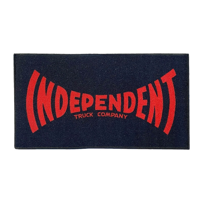 INDEPENDENT ラグマット SPAN RUG (Black / Red) 商品画像 1
