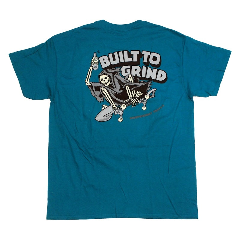 INDEPENDENT Tシャツ BTG TIL DEATH TEE ブルー 商品画像 背面
