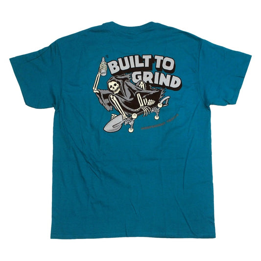 INDEPENDENT Tシャツ BTG TIL DEATH TEE ブルー 商品画像 背面