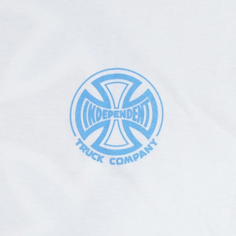 INDEPENDENT Tシャツ TRUCK CO LEGACY TEE ホワイト 商品画像 フロントプリント