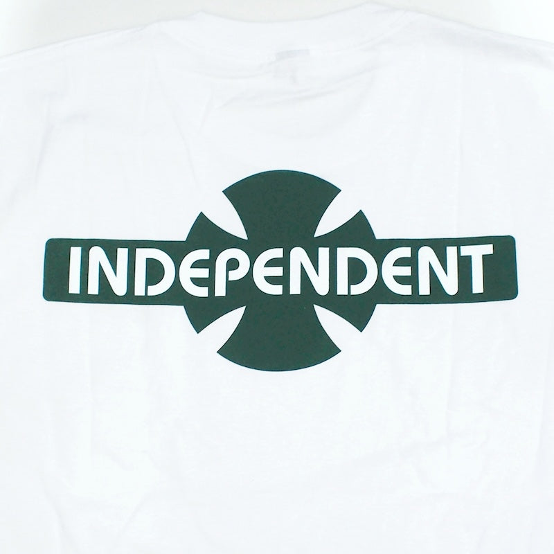 INDEPENDENT Tシャツ OGBC LEGACY TEE ホワイト 商品画像 ロゴプリント
