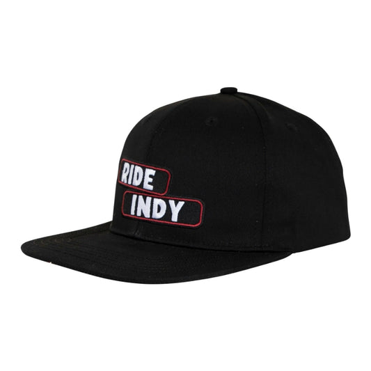 INDEPENDENT キャップ STICKER SLAP SNAPBACK CAP ブラック 商品画像 斜め