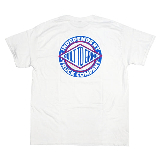 INDEPENDENT Tシャツ BTG SUMMIT TEE ホワイト 商品画像 背面