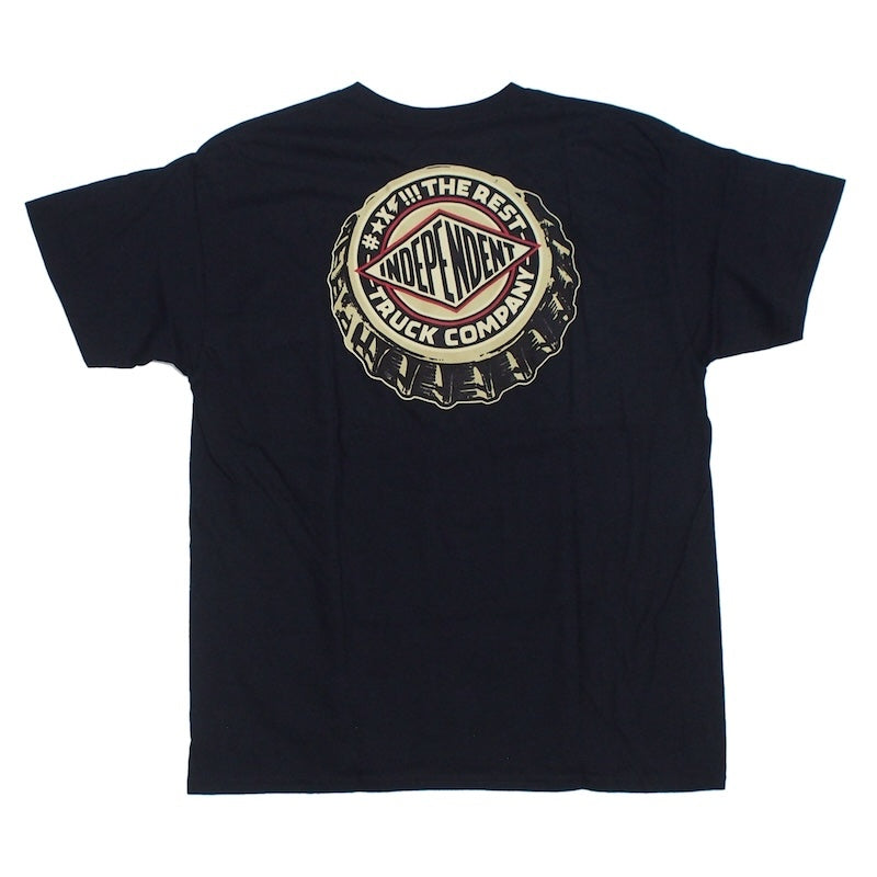 INDEPENDENT Tシャツ FTR CAP TEE ブラック 商品画像 背面