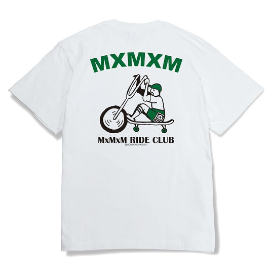 MxMxM　"MxMxM RIDE CLUB TEE"　(White)
