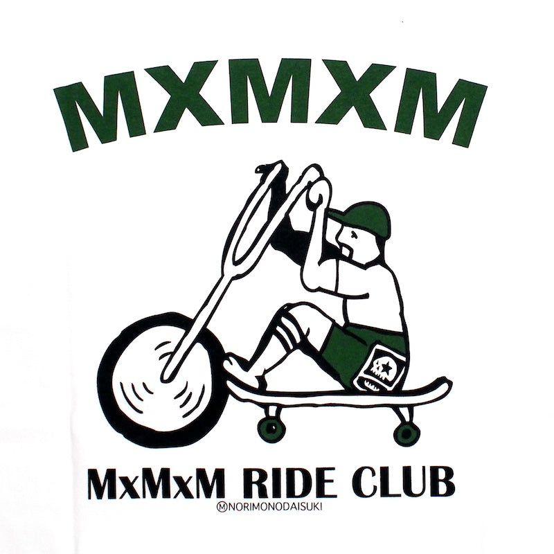 MxMxM　"MxMxM RIDE CLUB TEE"　(White)