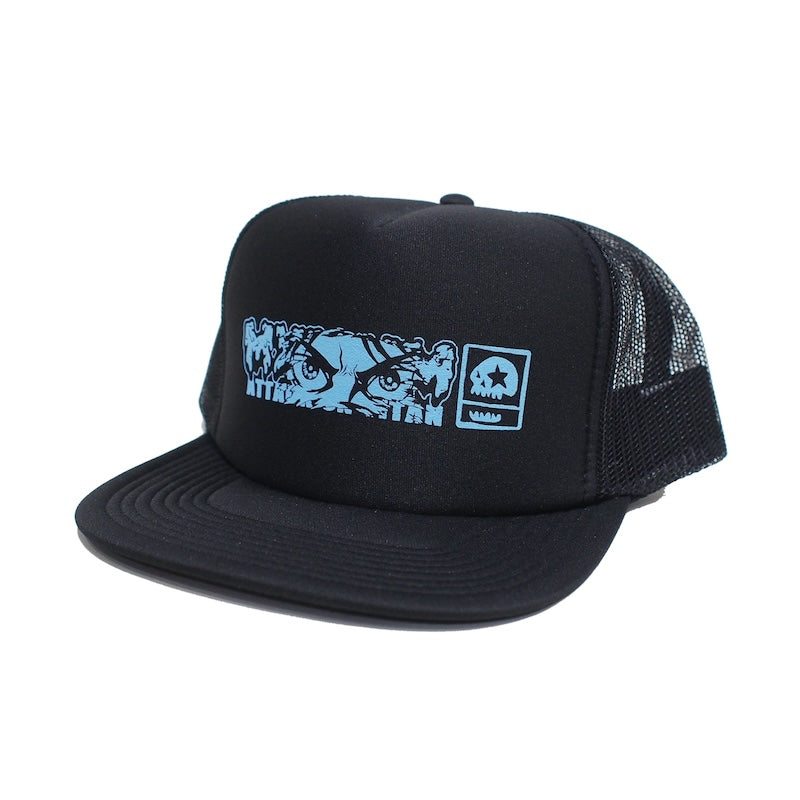 進撃の巨人 x MxMxM　"MAGICAL MOSH EREN MESH CAP"　(Blue)