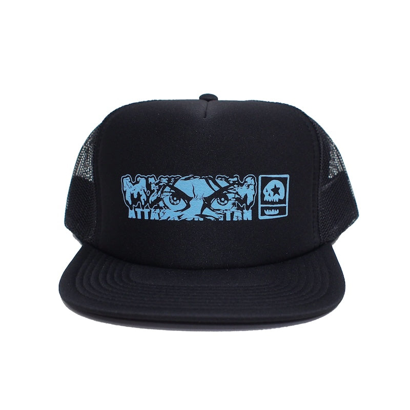 進撃の巨人 x MxMxM　"MAGICAL MOSH EREN MESH CAP"　(Blue)