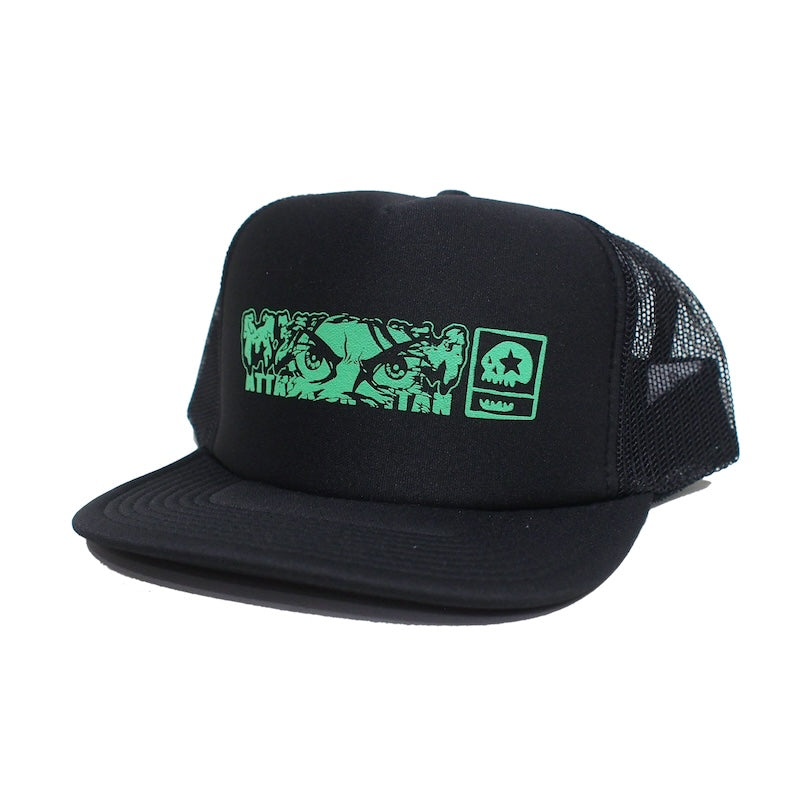 進撃の巨人 x MxMxM　"MAGICAL MOSH EREN MESH CAP"　(Green)