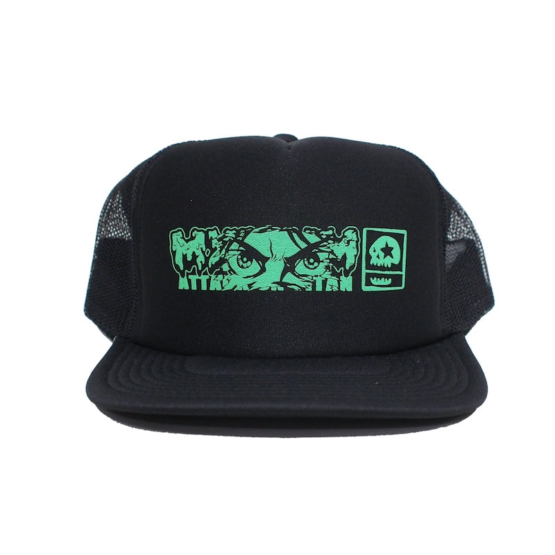 進撃の巨人 x MxMxM　"MAGICAL MOSH EREN MESH CAP"　(Green)