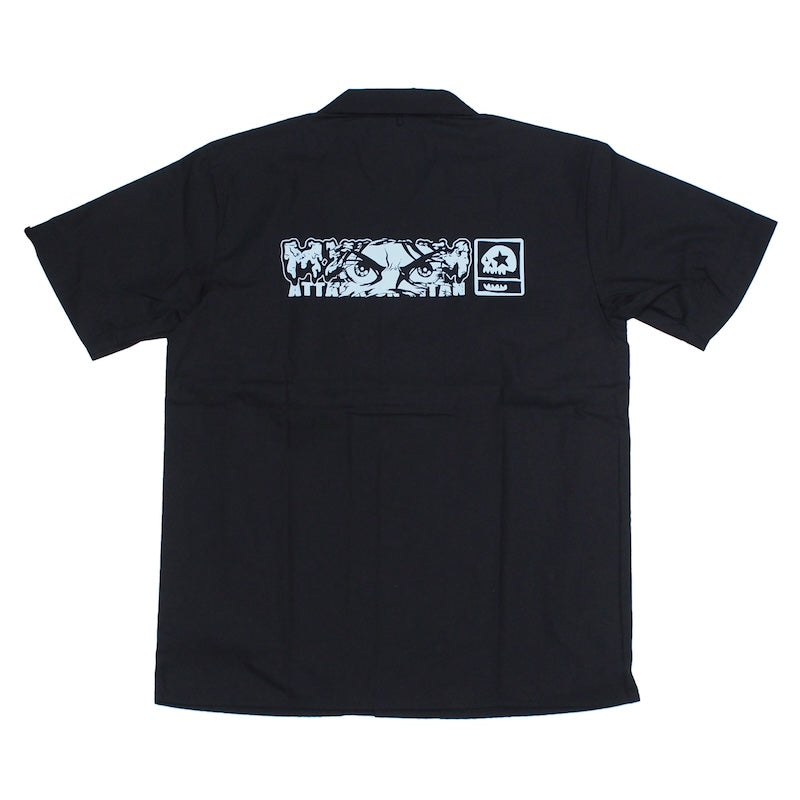 進撃の巨人 x MxMxM　"調査兵団 WORK SHIRT"　(EREN)