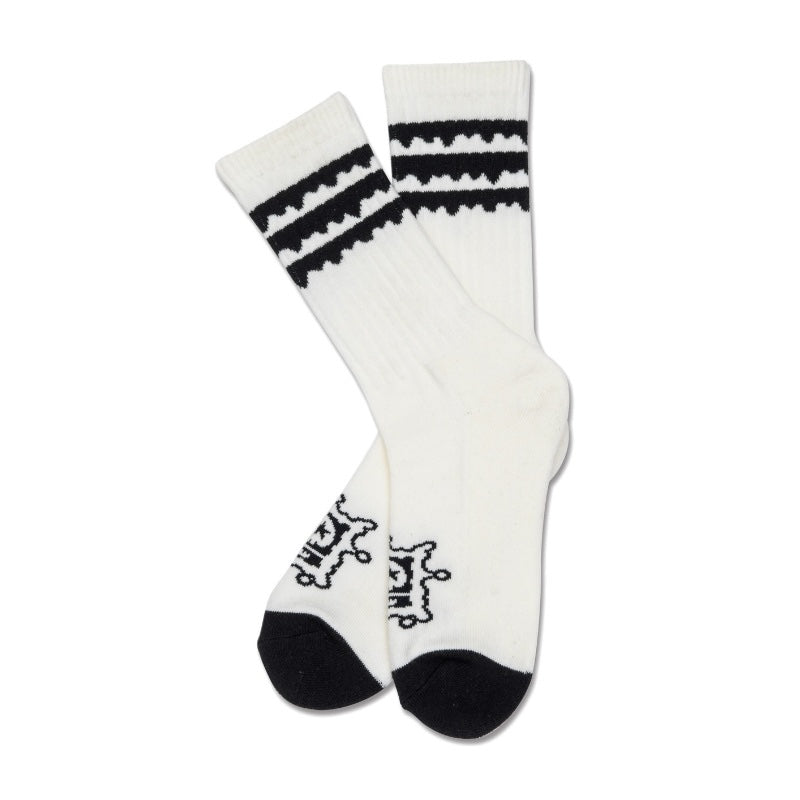 MxMxM　"どろどろソックス"　(White / Black)