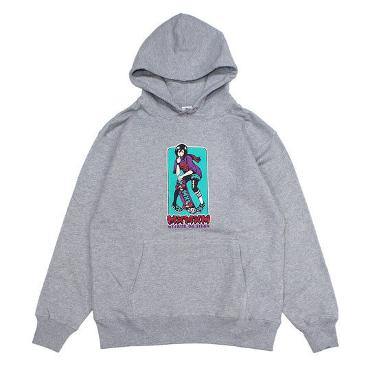 進撃の巨人 x MxMxM　"MAGICAL MOSH MIKASA HOODIE"　(Gray)