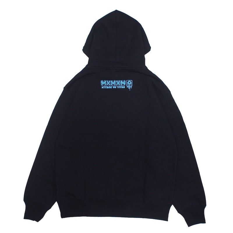 進撃の巨人 x MxMxM　"MAGICAL MOSH MIKASA HOODIE"　(Black)