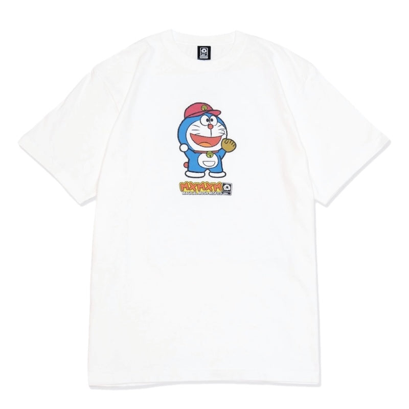 I’m Doraemon ☆ MxMxM　"ドラえもんとジャイアンと野球 TEE"　(White)