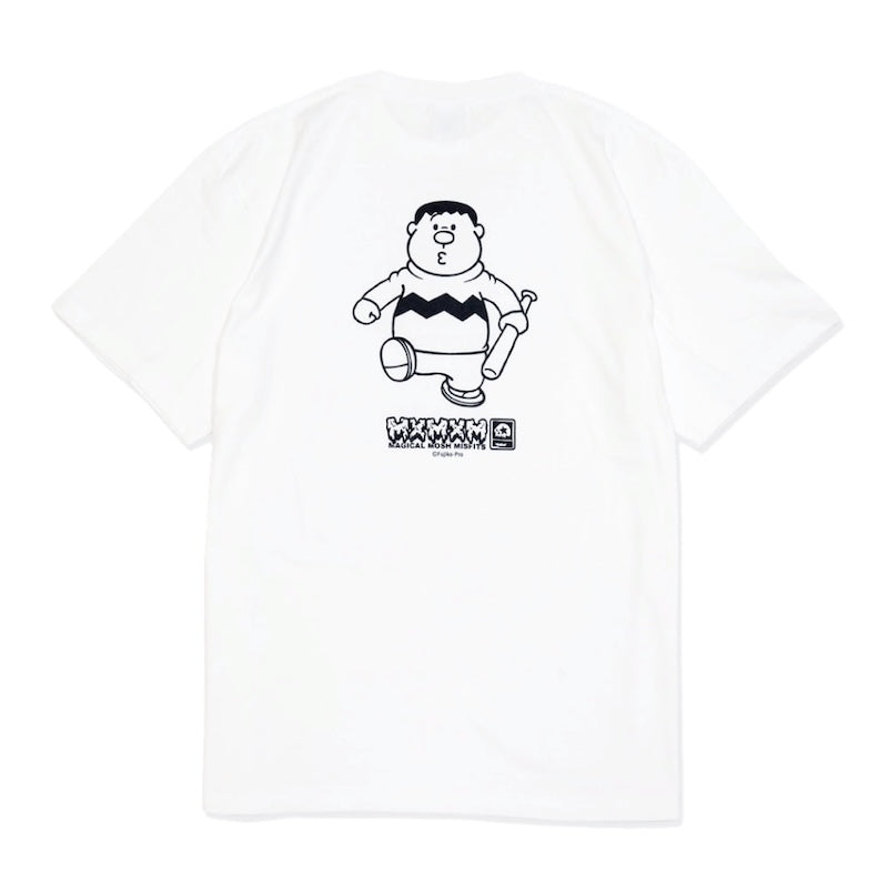 I’m Doraemon ☆ MxMxM　"ドラえもんとジャイアンと野球 TEE"　(White)