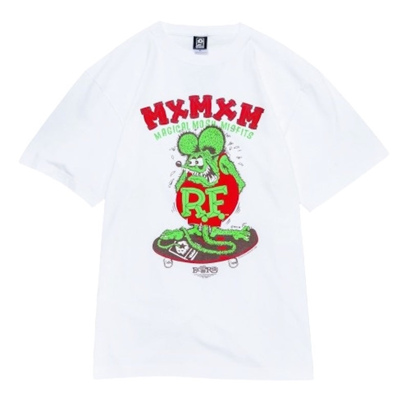 RATFINK x MxMxM　"MAGICAL MOSH RATFINK TEE"　(White)