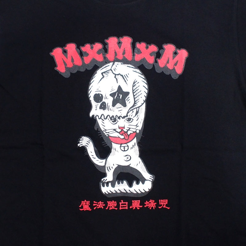 MxMxM　"ねこどくろ TEE"　(Black)