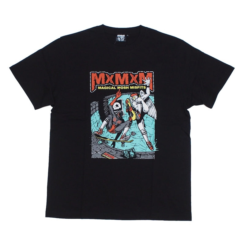 キン肉マン x MxMxM　"四次元殺法 SKATEBOARDS TEE"　(Red)