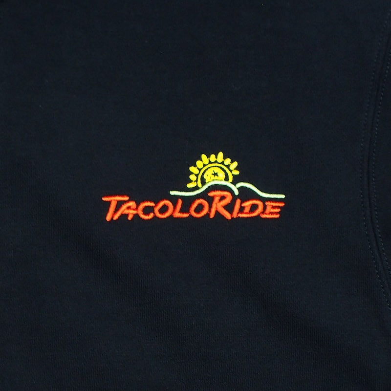 TACORIDE x COLOR COMMUNICATIONS x MxMxM　“ZIP HOODIE"　(Rasta)