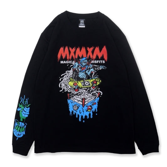 キン肉マン x MxMxM　"ROBINMASK LONG TEE"　(Anime)