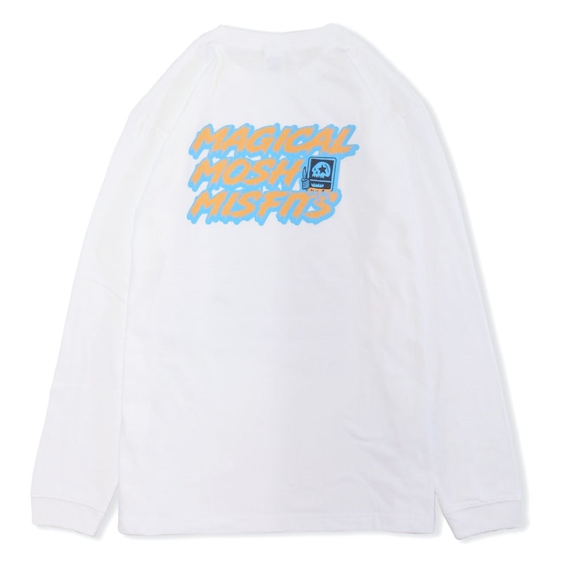 CHUCKY x MxMxM　"LET'S BE FRIENDS LONG TEE"　(White)