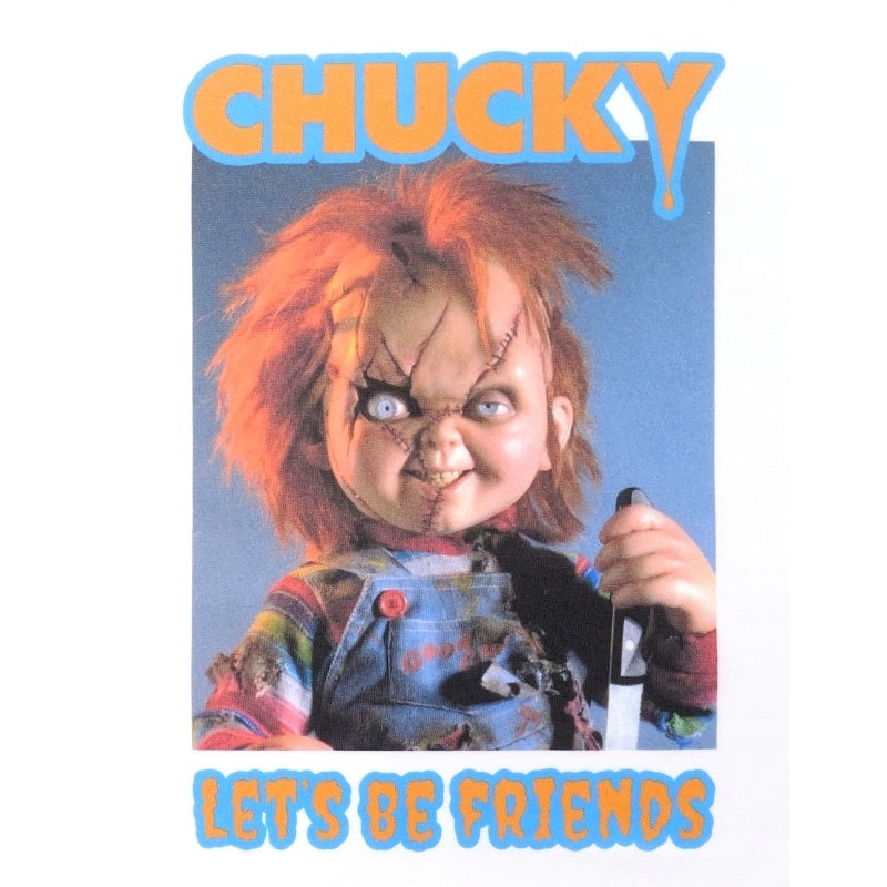 CHUCKY x MxMxM　"LET'S BE FRIENDS LONG TEE"　(White)