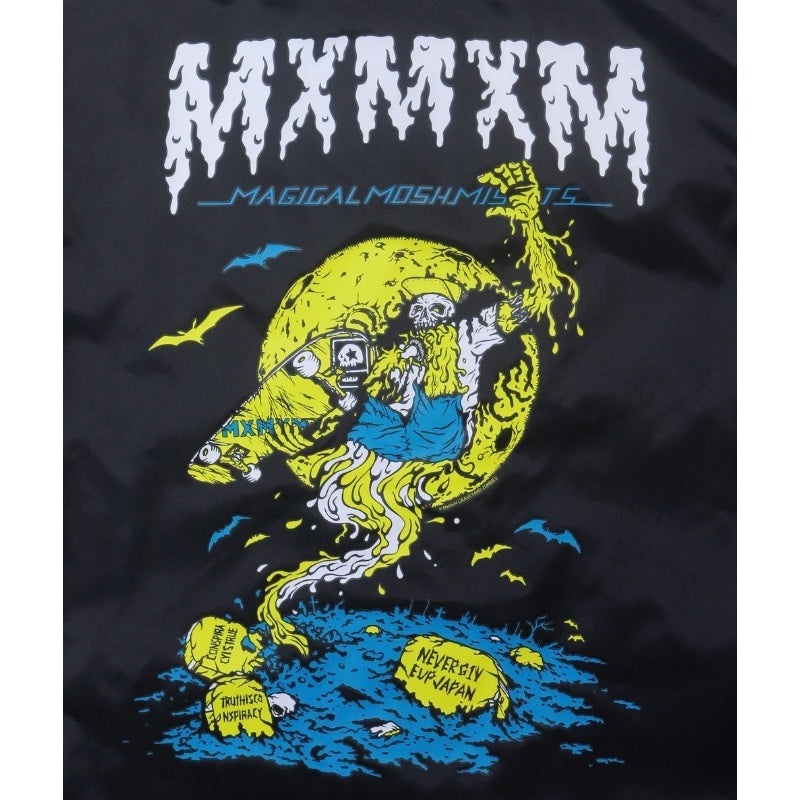 MxMxM　"MxMxM GRAVEYARD ZOMBIES COACH JKT"　(Black)