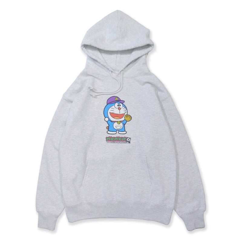 I’m Doraemon ☆ MxMxM　“ドラえもんとジャイアンと野球 HOODIE"　(Gray)