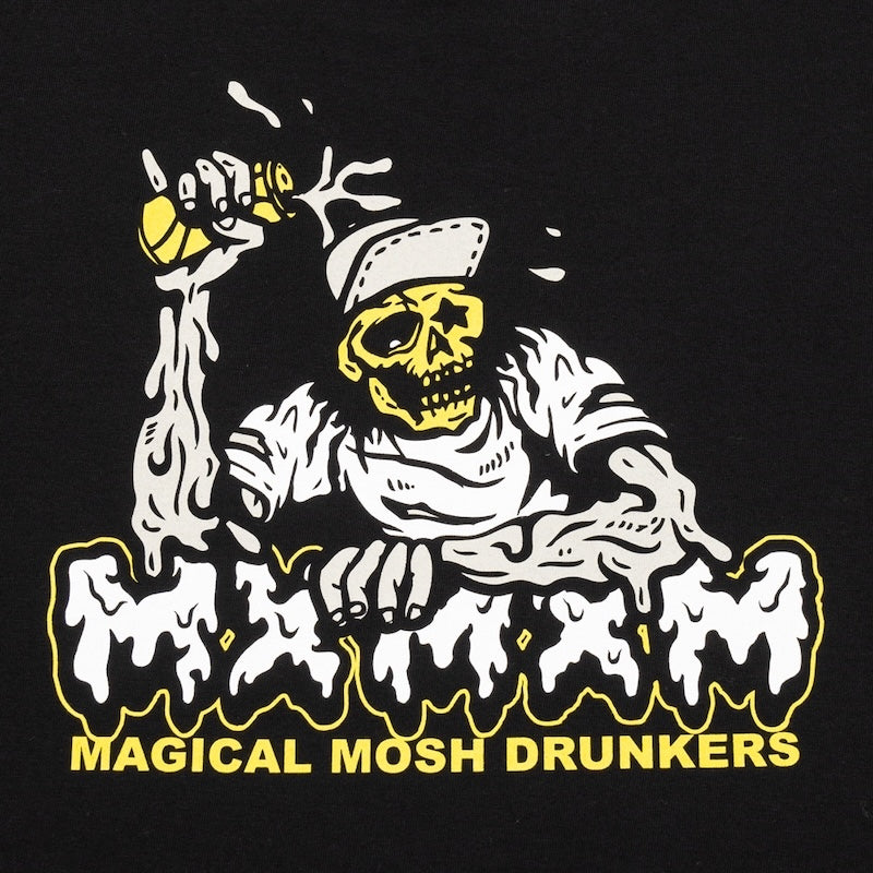 MxMxM Tシャツ MAGICAL MOSH DRUNKERS TEE (Gold) 商品画像 バックプリント