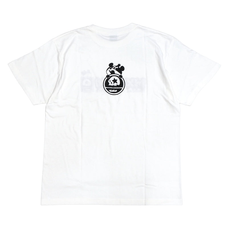 でん六 x MxMxM Tシャツ WE LOVE NUTS TEE (Sio) 商品画像 背面