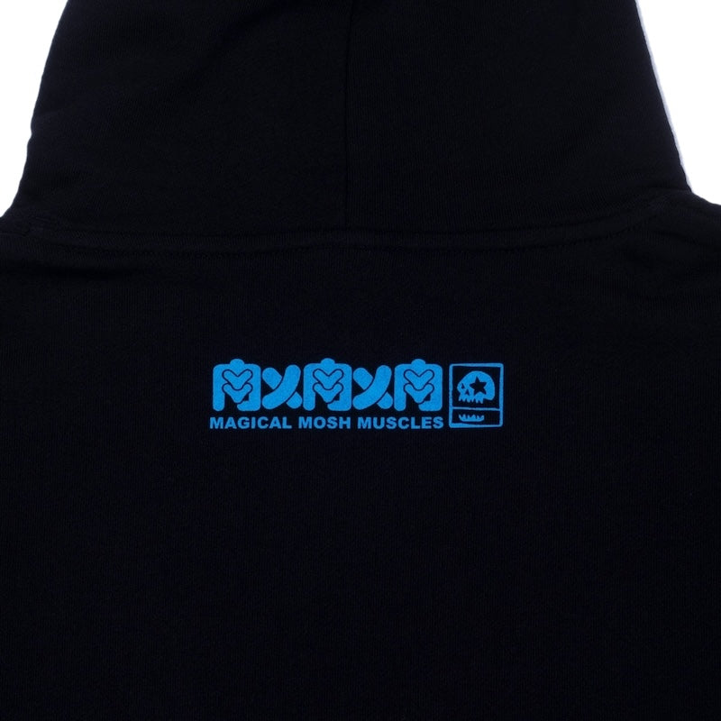 キン肉マン x MxMxM コラボパーカー "怒りのテリーマン HOODIE" ブラック 商品画像 バックプリント