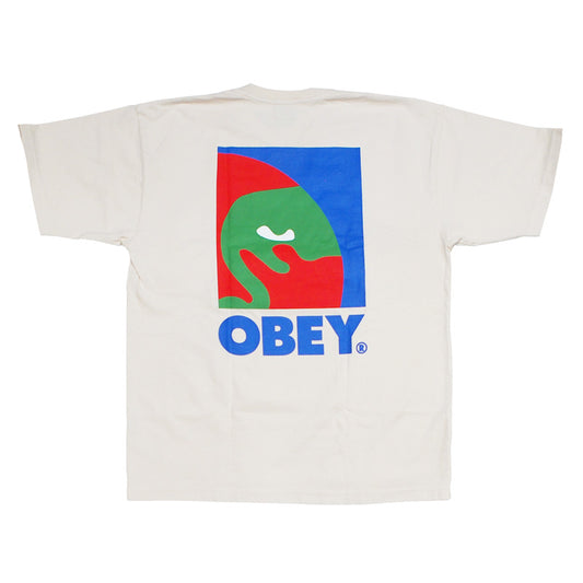 OBEY　Tシャツ　"OBEY CIRCULAR ICON HEAVYWEIGHT BOX TEE"　(Sago)