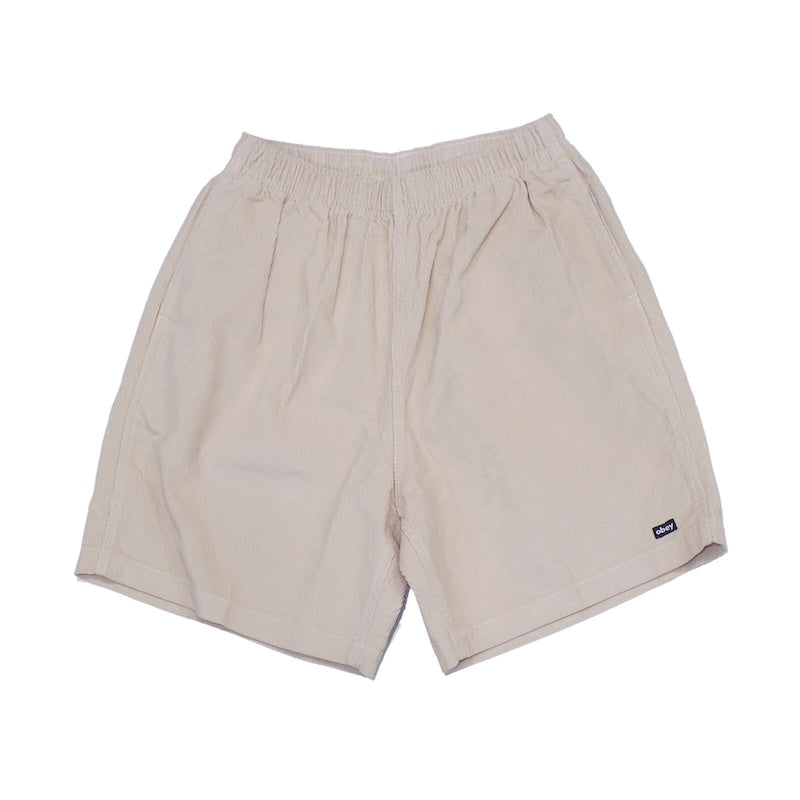 OBEY　ショーツ　"MARQUEE CORDUROY SHORT"　(Clay)