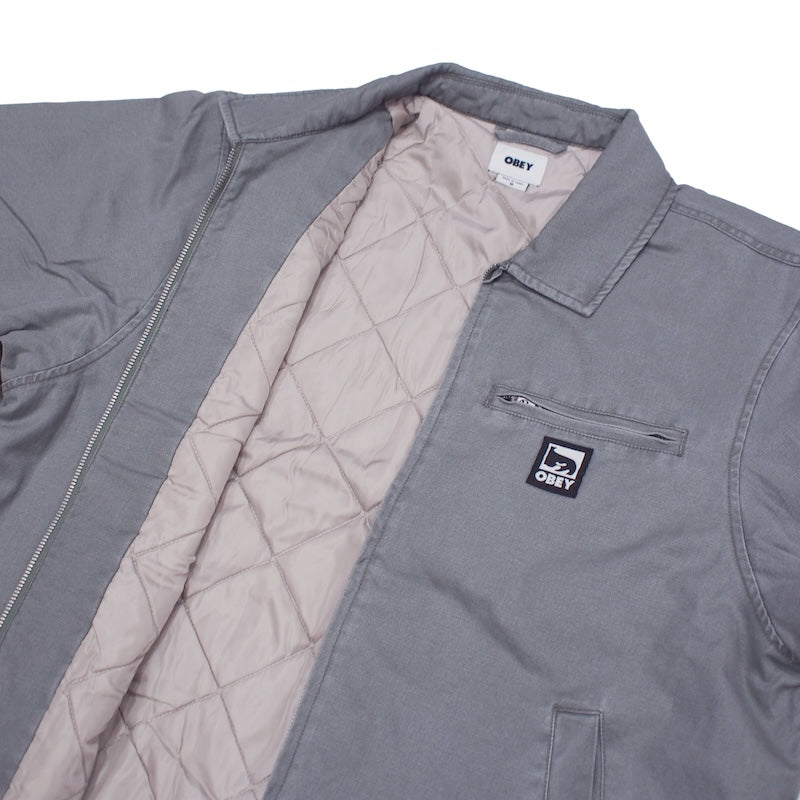 OBEY　ジャケット　"DIVISION BLOUSON JACKET"　(Thyme)