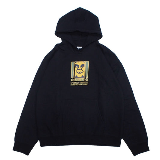 OBEY　パーカー　"OBEY DOUBLE EXCLAMATION PREMIUM HOOD"　(Black)