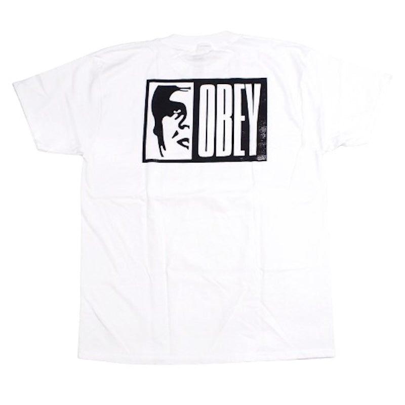 OBEY　Tシャツ　"OBEY HALF ICON CLASSIC TEE"　(White)