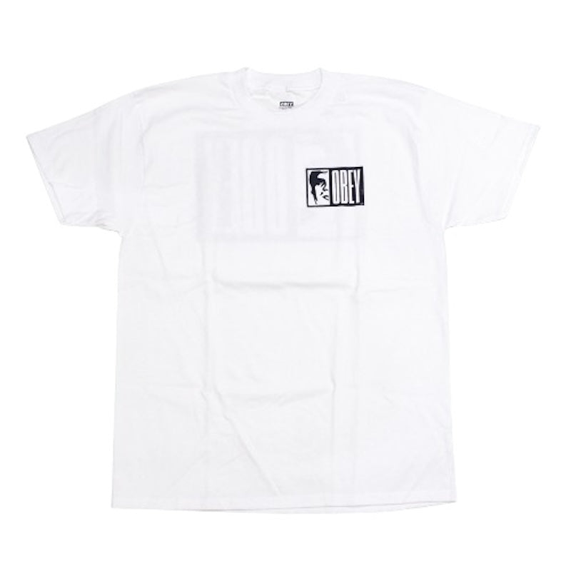 OBEY　Tシャツ　"OBEY HALF ICON CLASSIC TEE"　(White)