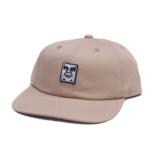 OBEY　キャップ　"ICON PATCH PANEL STRAPBACK CAP"　(Khaki)