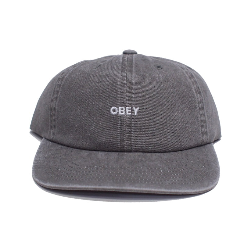 OBEY　キャップ　"PIGMENT BOLD 6 PANEL STRAPBACK CAP"　(Pigment Olive)